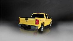Chevrolet Silverado Performance Exhaust - Single Side Exit - CORSA Performance - Sport Cat-Back - Polished - `05-`06 Chevrolet Silverado Performance Exhaust - Single Side Exit - CORSA Performance - Sport Cat-Back - Polished - `05-`06
